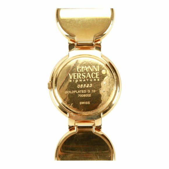 Gianni Versace Signature Medusa Head Gold Plated - Picture 4 of 10